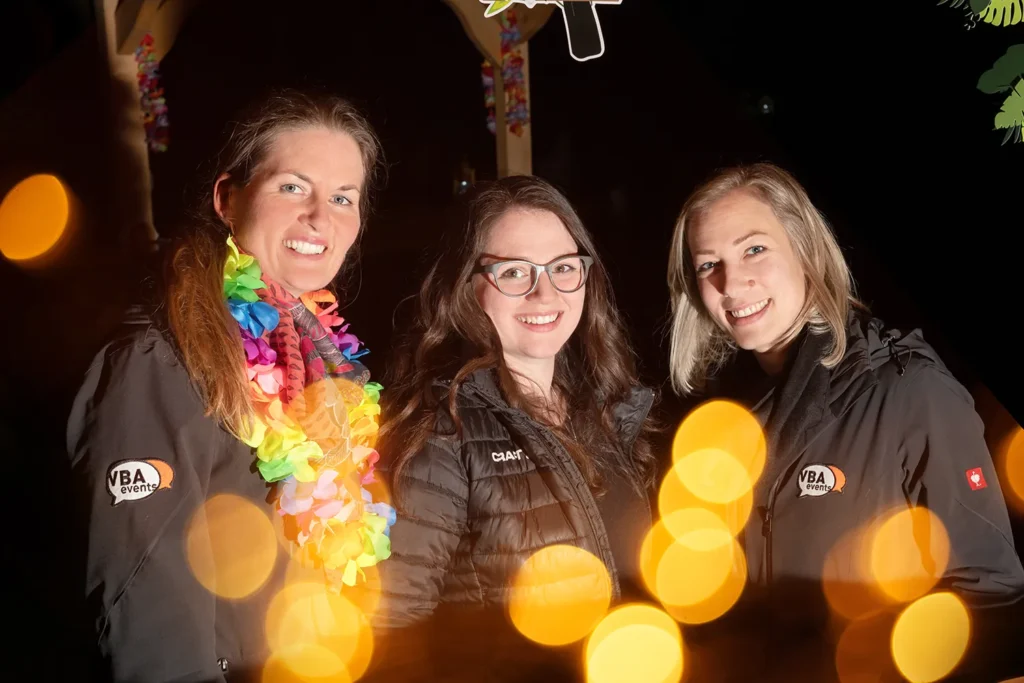 Das Team von VBA auf einem Event
