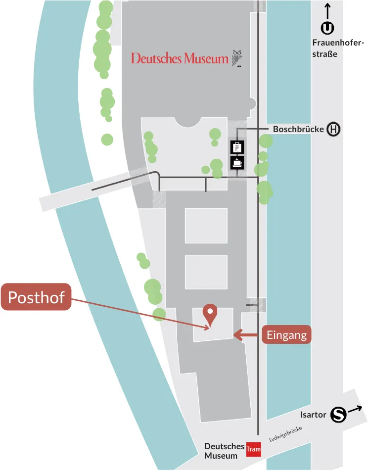 Lageplan Posthof